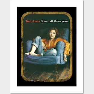 Retro Tori Amos ///Silent all - these years Posters and Art